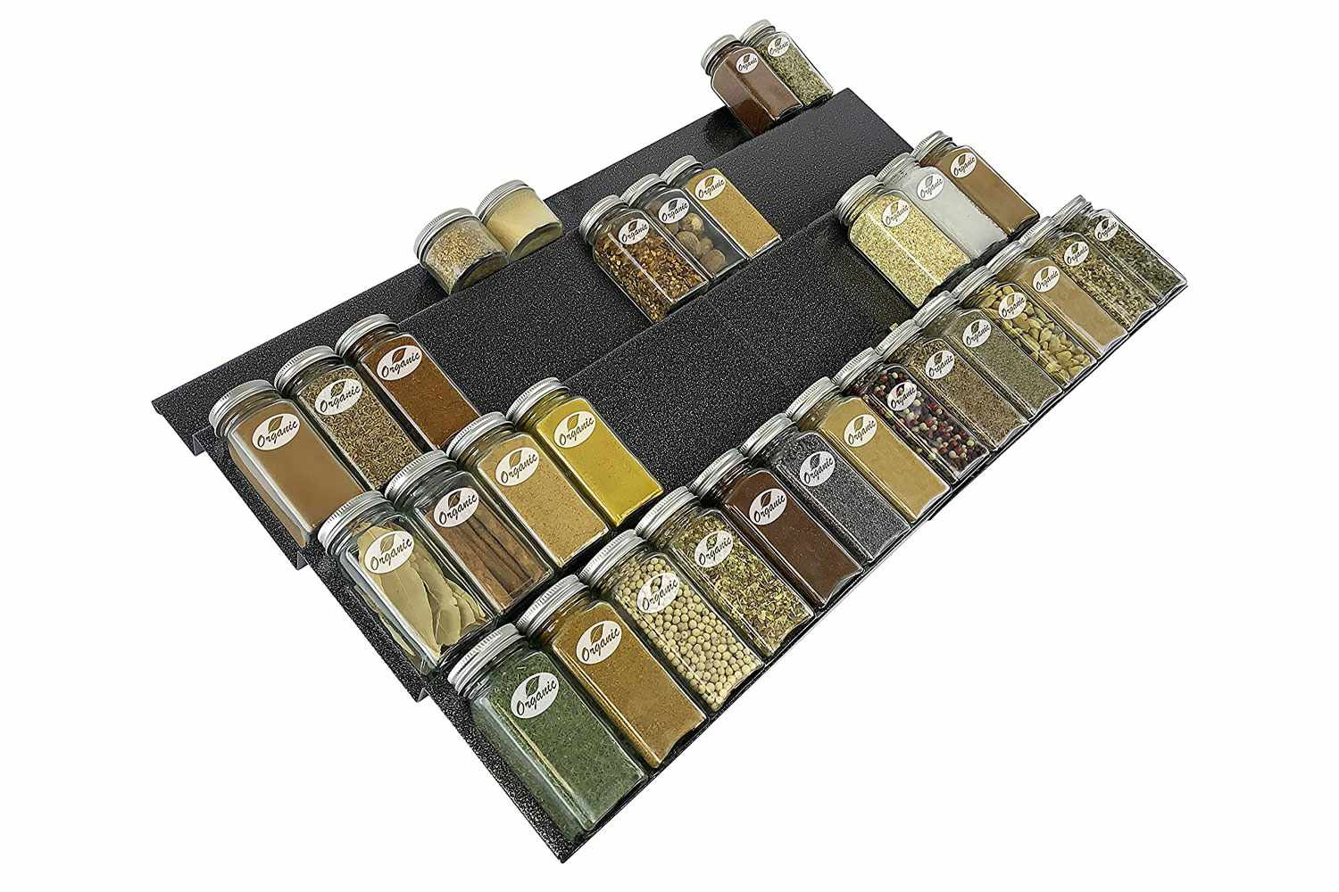 Lynk Professional Expandable Spice Drawer Organizer