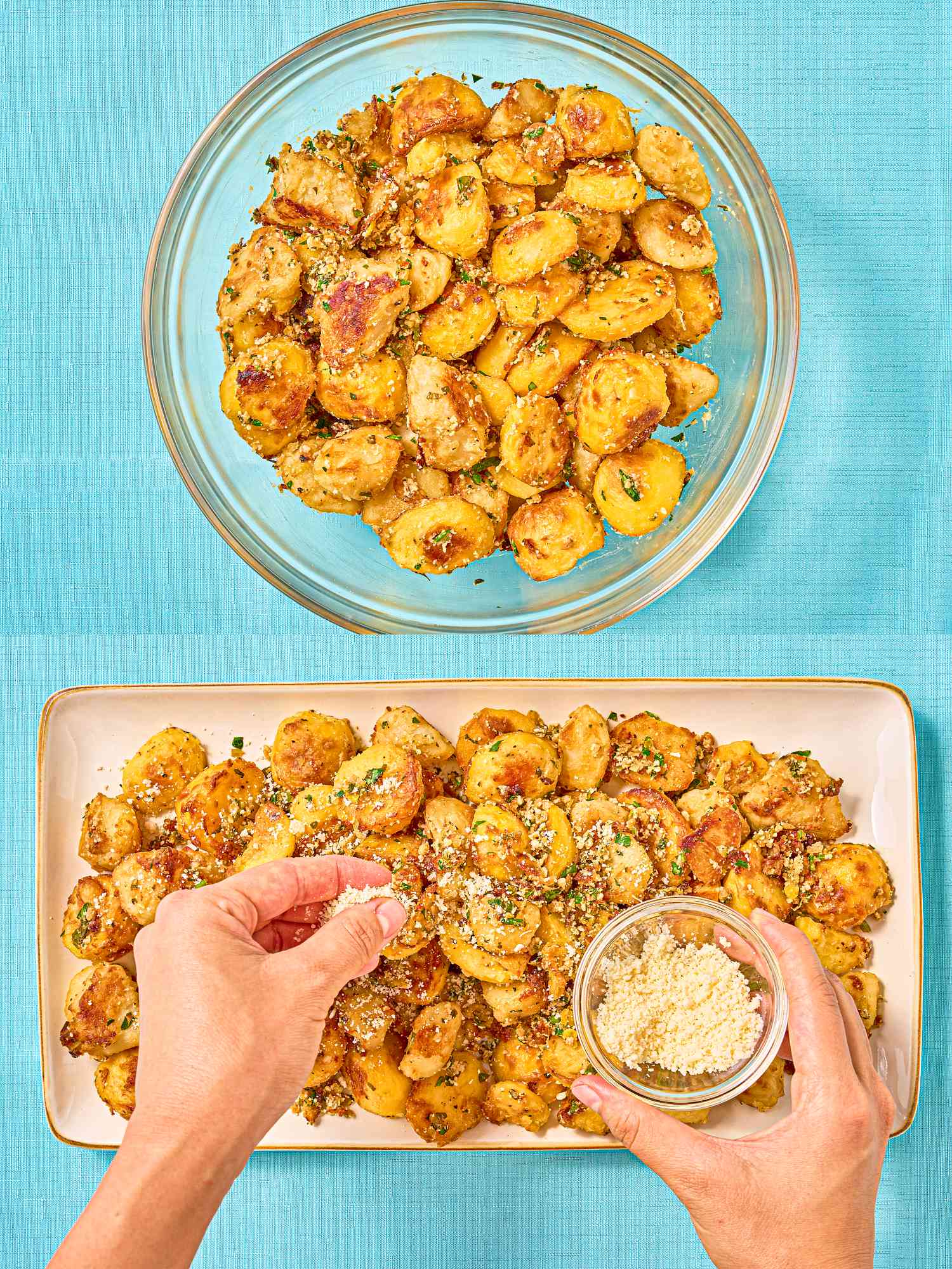 Caesar Roast Potatoes step 5