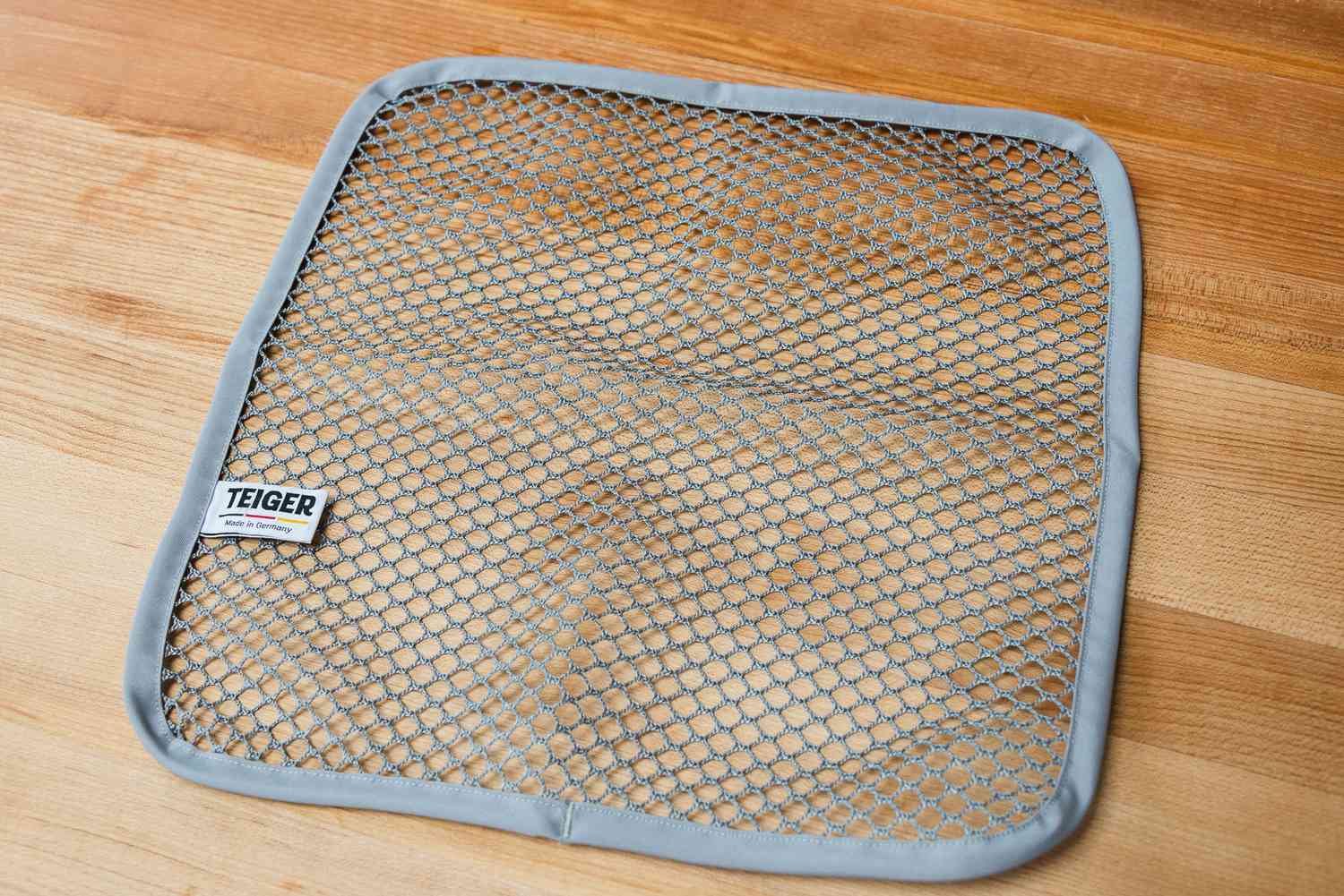 a dough cloth on a wooden surface