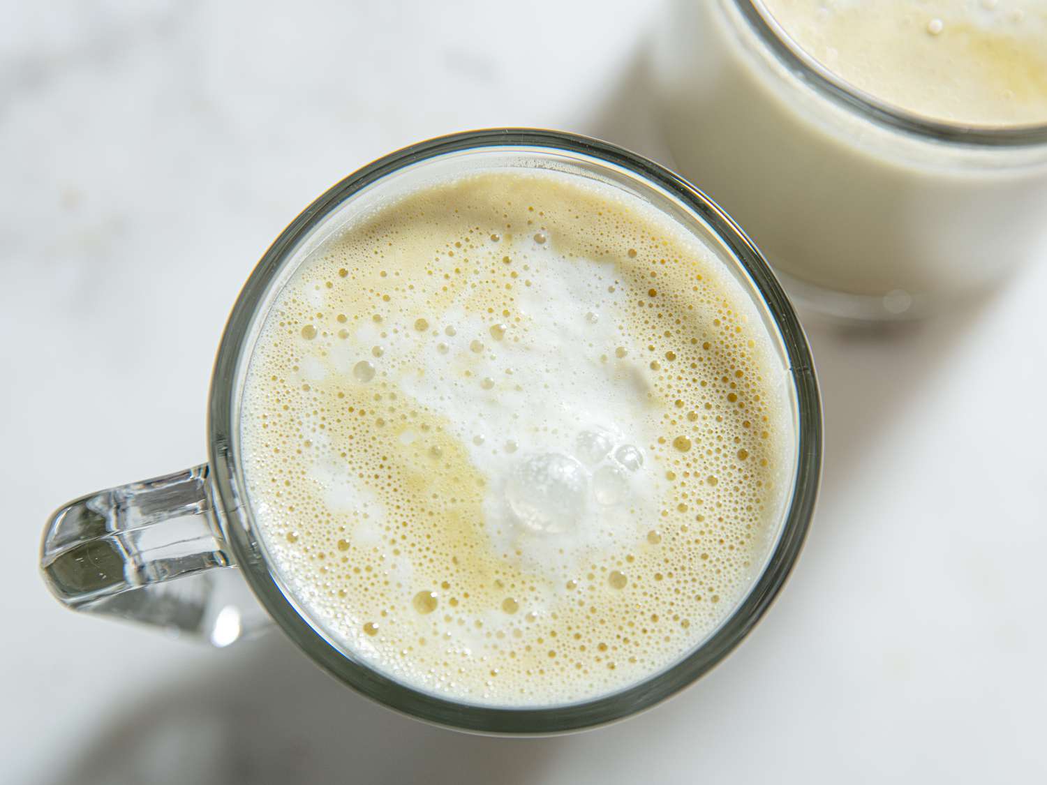Pistacchio white hot chocolate