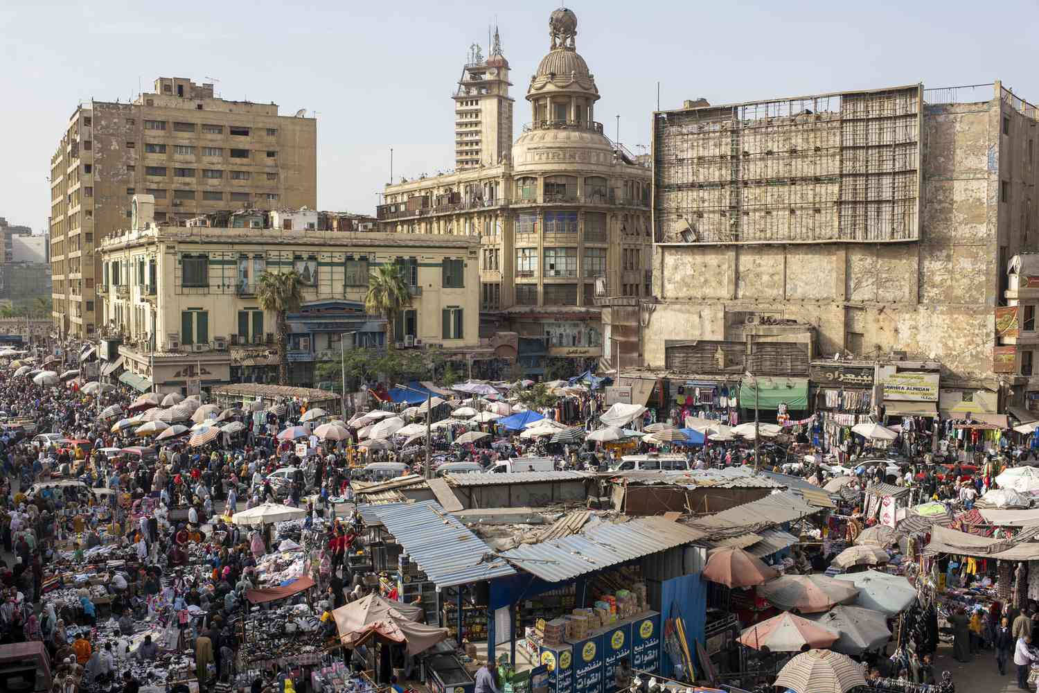 Khan el-Khalili bazaar in Cairo, Egypt