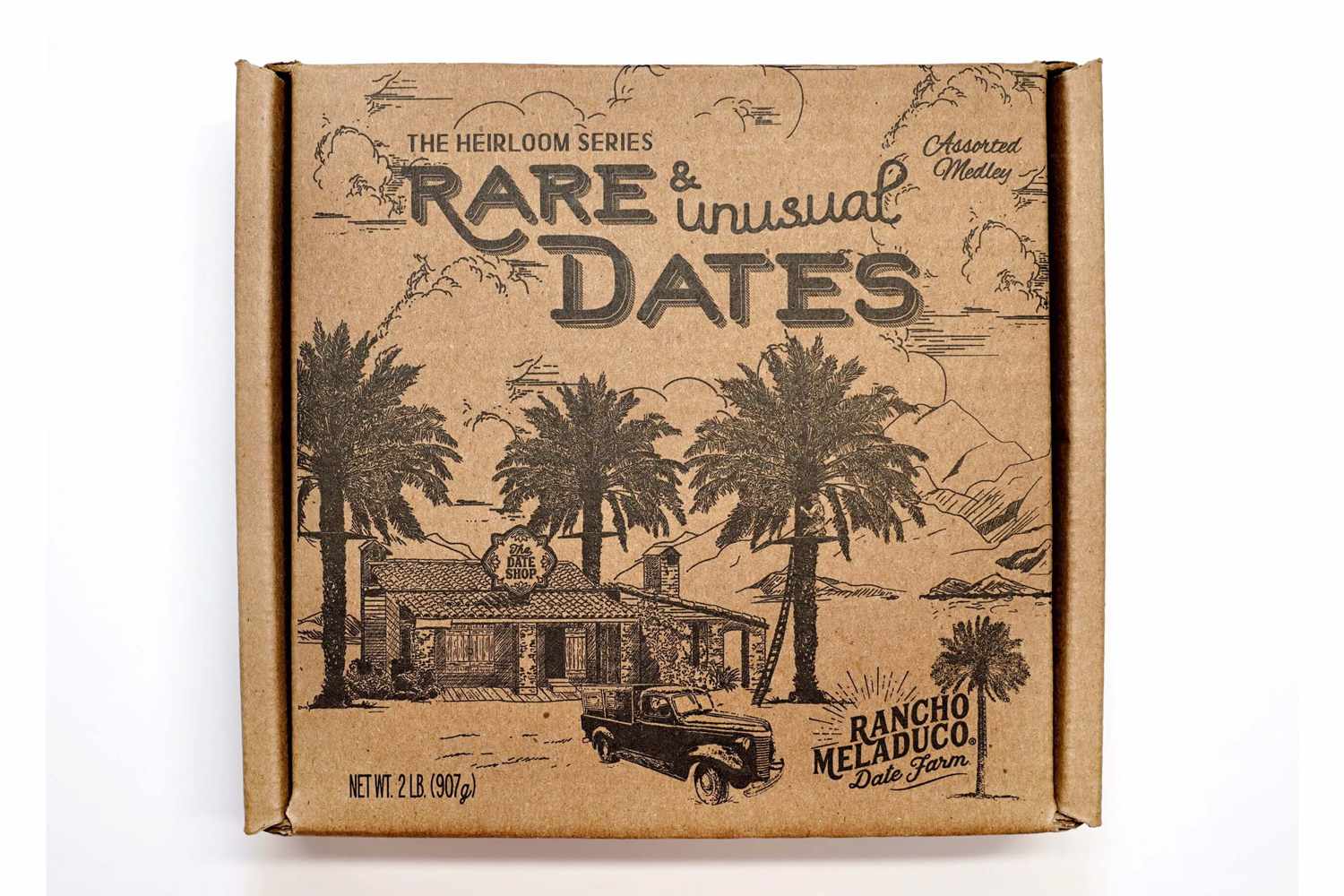 Rancho Meladuco Heirloom Variety Box Rare and Unusual Dates