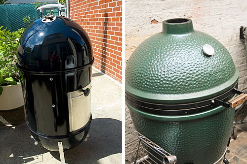 two smokers side-by-side