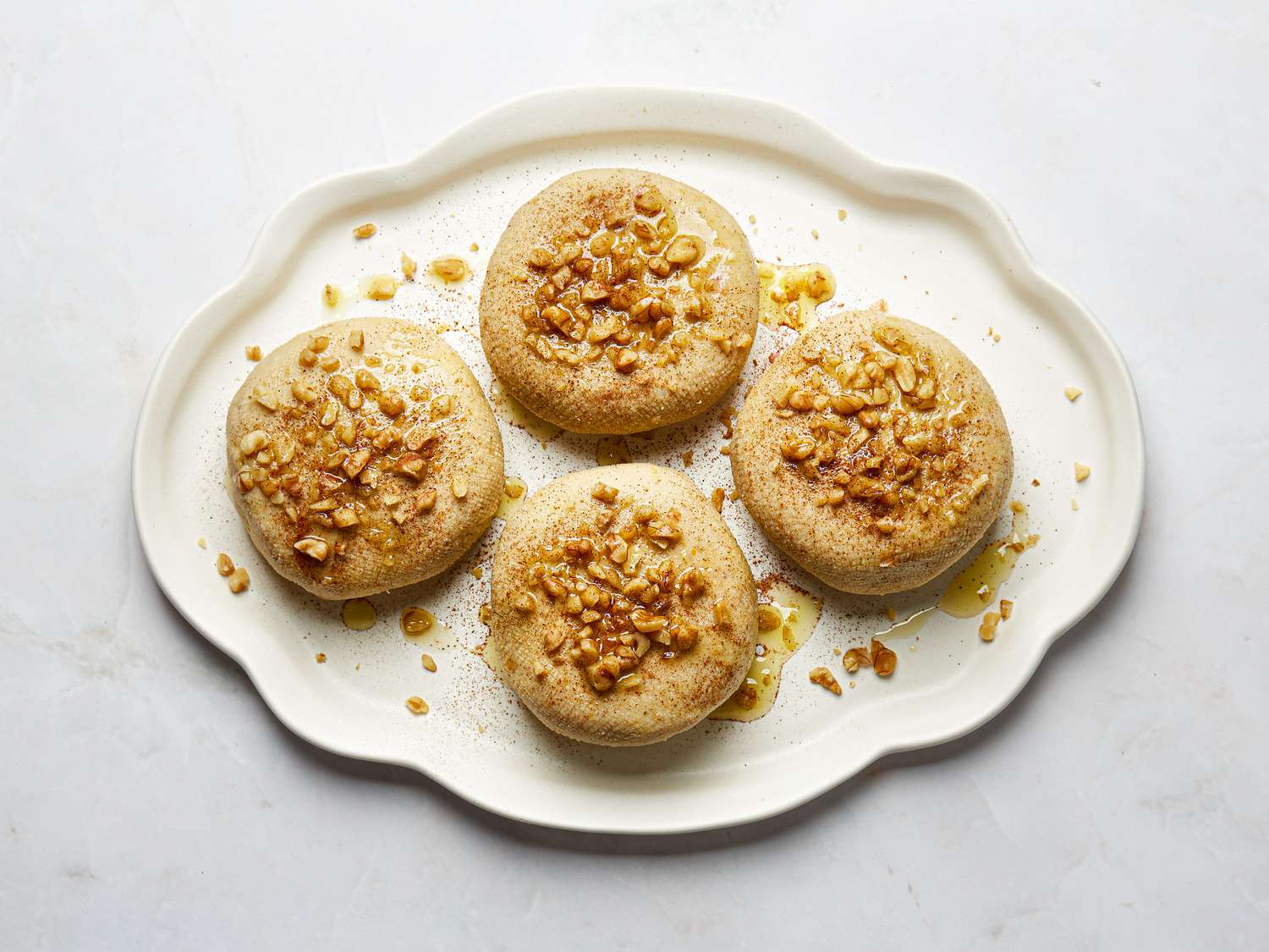 Overhead view of topik step