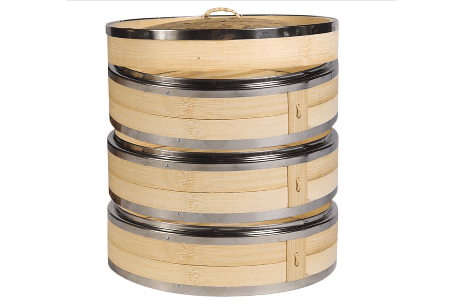 Amazon HCooker 3 Tier Kitchen Bamboo Steamer