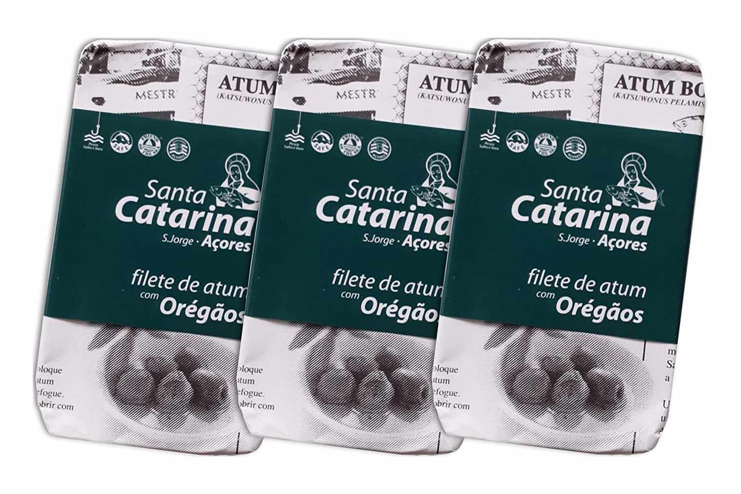 Santa Catarina Tuna Filet in Olive Oil with Oregano