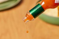 Tabasco Original Red SauceTabasco Original Red Sauce being poured