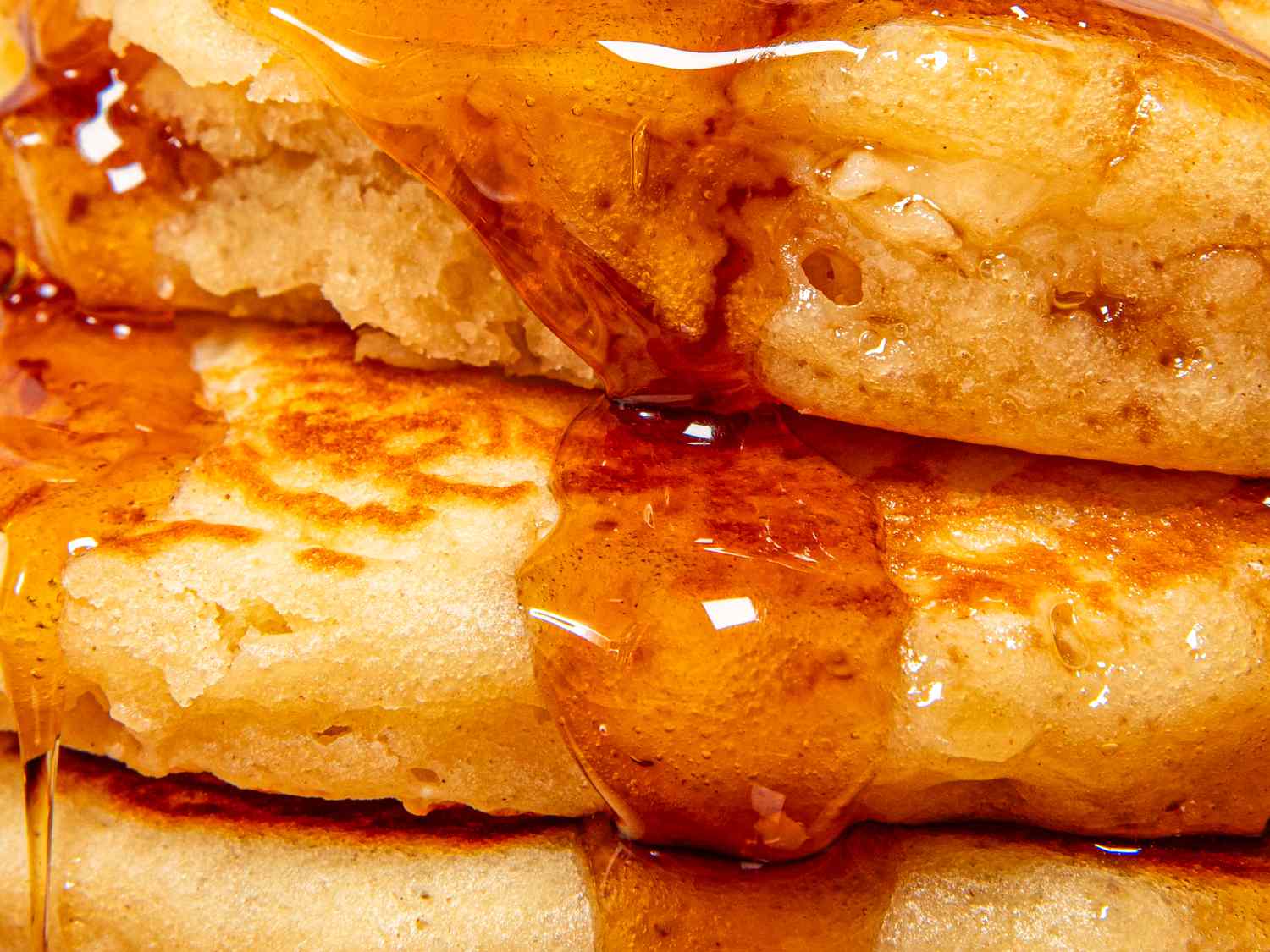 Close up of pancakes