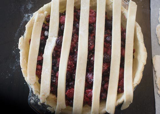 Starting a lattice crust