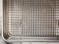The Mrs. Anderson's Baking Half Sheet Baking and Cooling Rack in a baking sheet