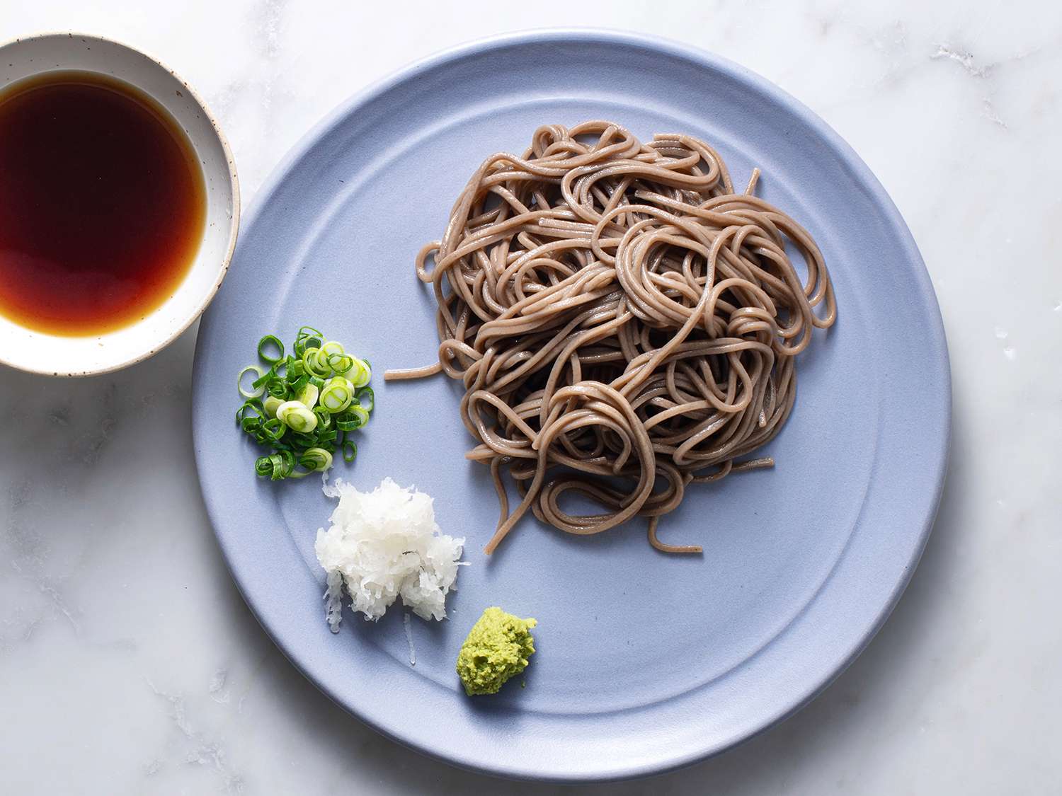 Classic cold soba noodles