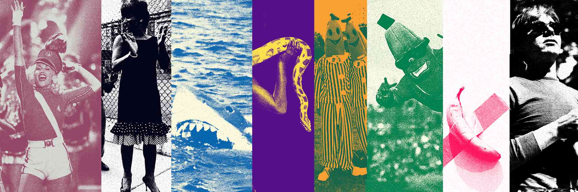 Collage of pop culture Moments