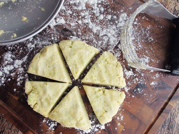Lime Buttermilk Scones