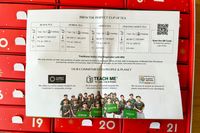 An informational printout about tea brewing from the Vahdam tea Advent calendar