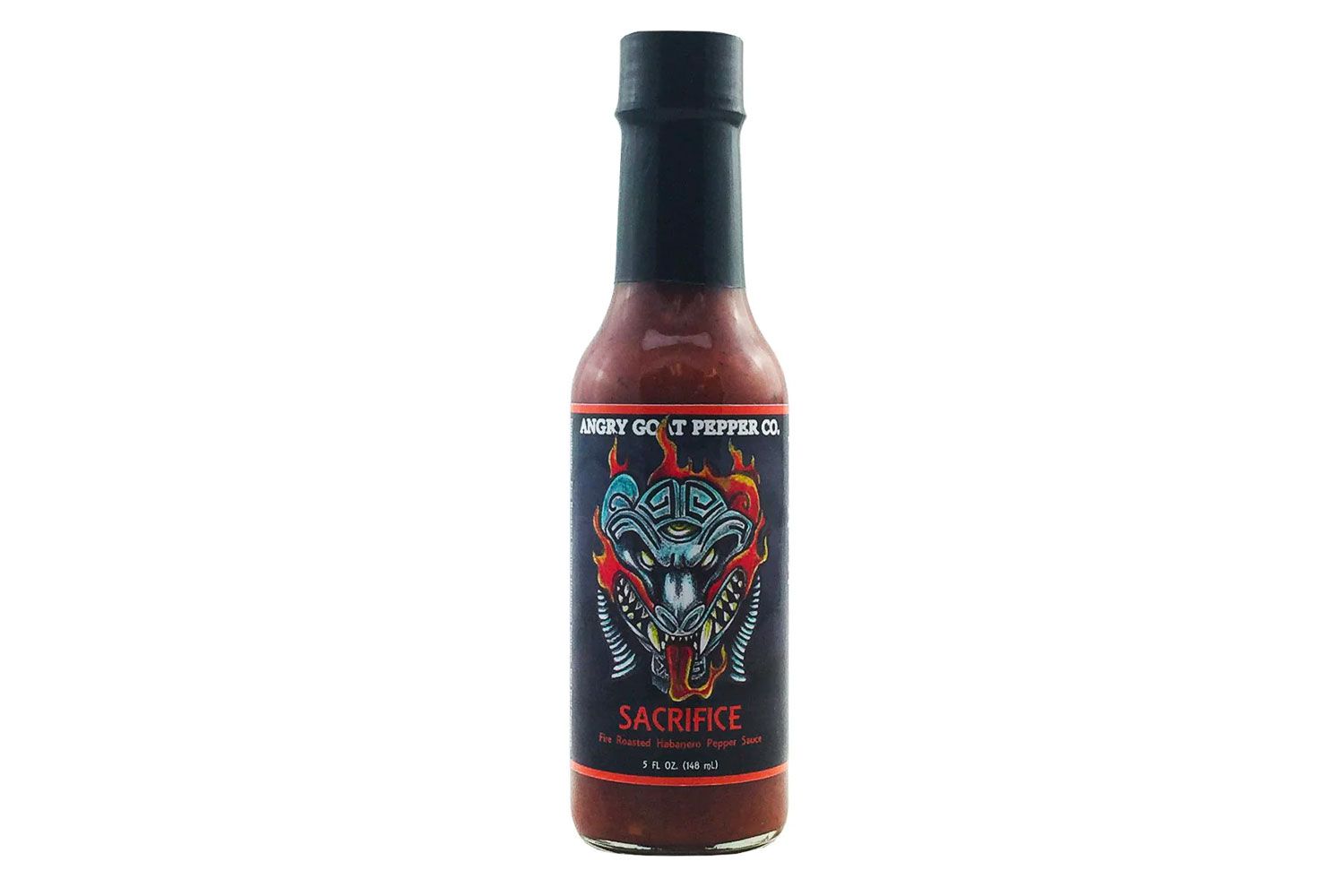 Angry Goat's Sacrafice Fire-Roasted Habanero Sauce