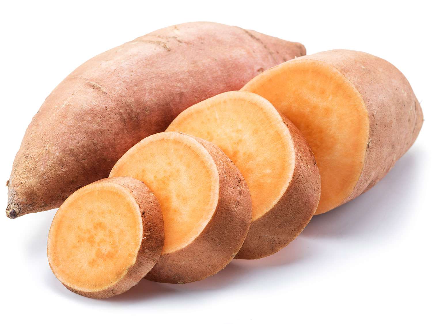 Jewel sweet potato whole and sliced