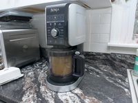 ninja creami on a countertop