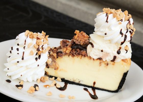 Snickers Bar Chunks and Cheesecake