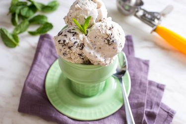 vegan mint ice cream