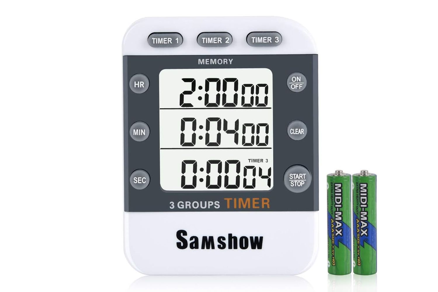 Amazon Samshow Digital Dual Kitchen Timer
