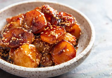Koren Sweet Soy-Glazed Potatoes