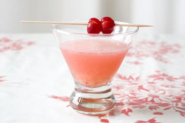 Sour Cherry Caipirinha