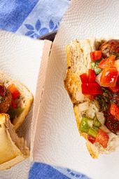 Overhead view of Choripan 