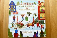 The full exterior of the Vahdam tea Advent calendar