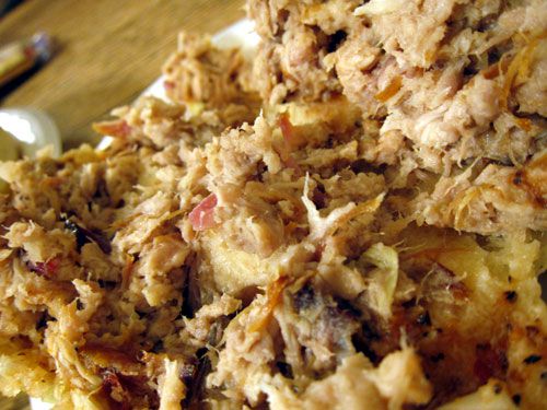 Lexington-style chopped barbecue 