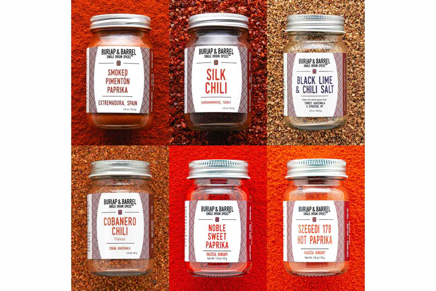 Burlap &amp; Barrel Chili Collection