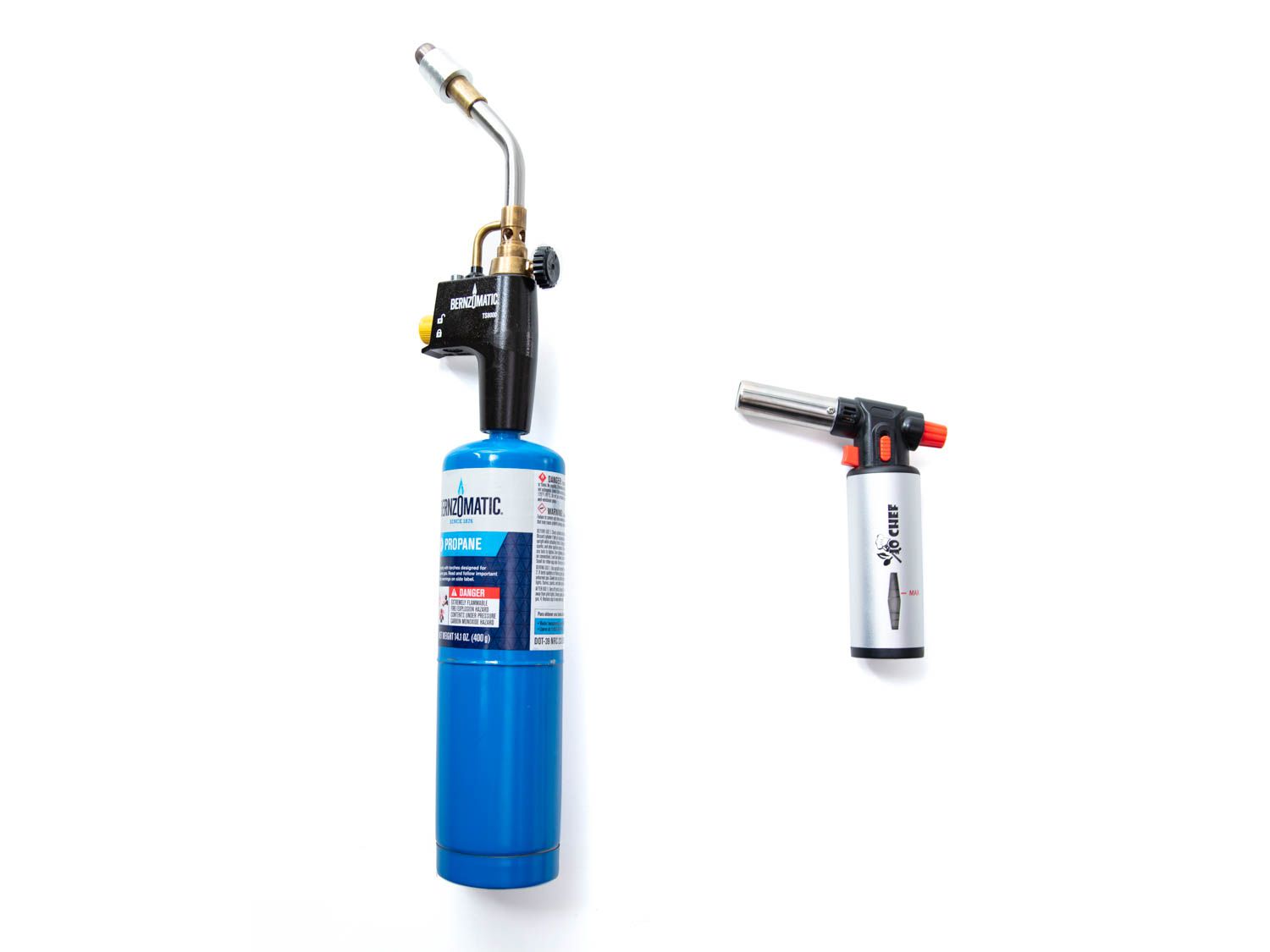 two blowtorch options for torch hei