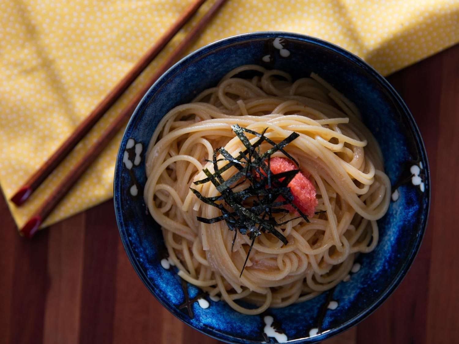 Japanese Mentaiko Spaghetti