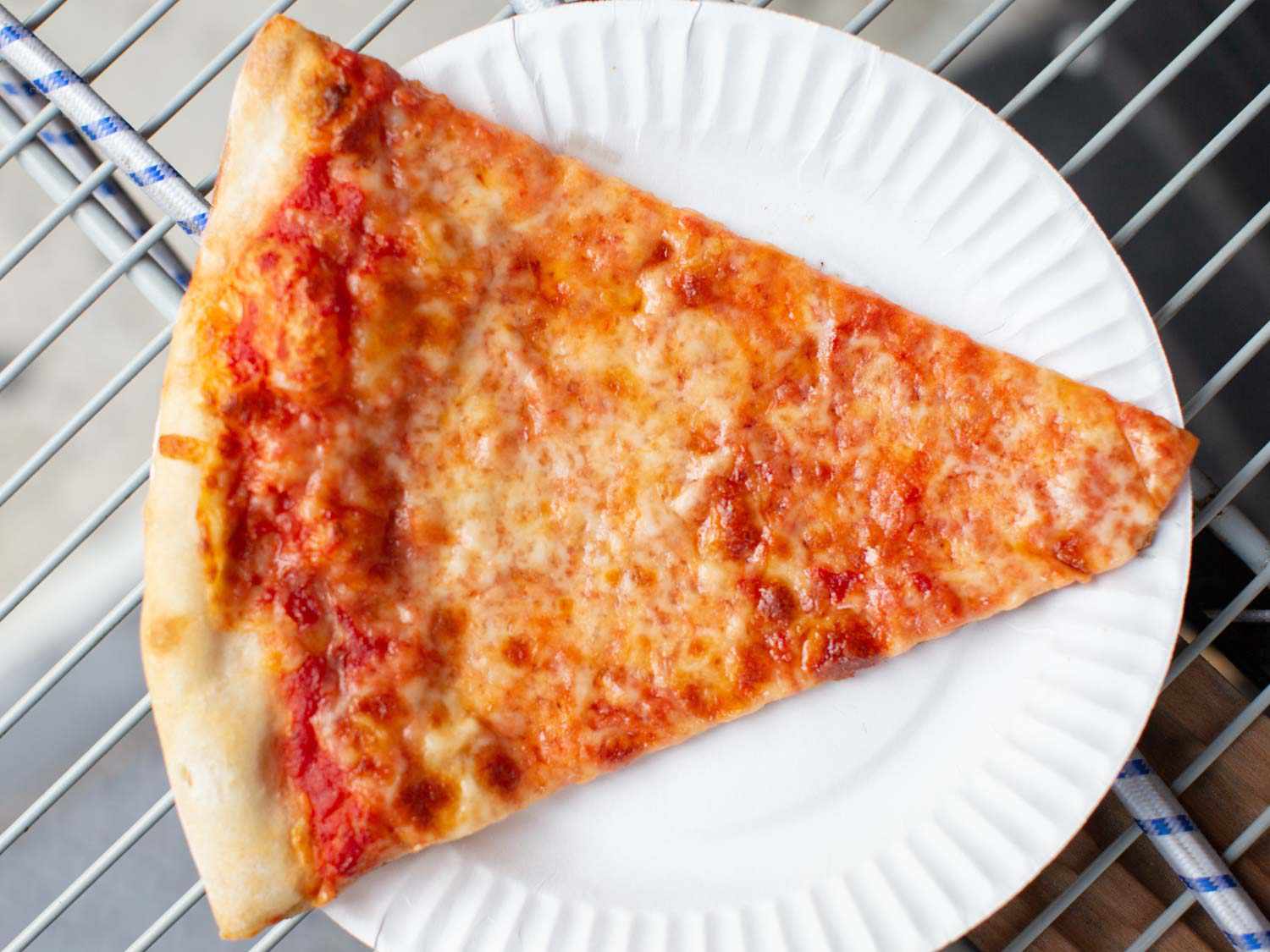 A cheese slice from Sal & Carmine