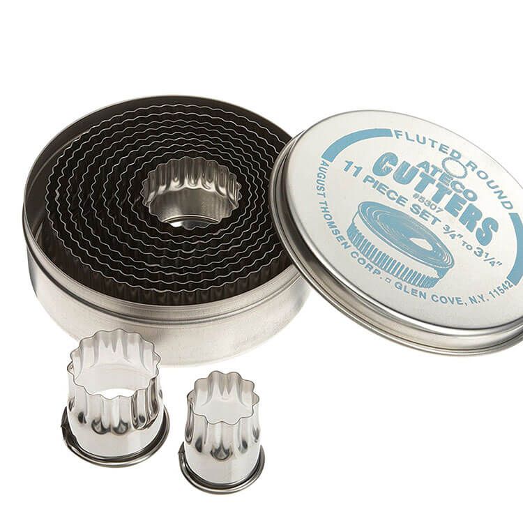 fluted cookie cutters
