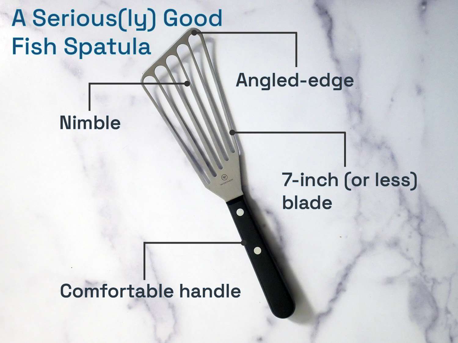 A seriously good fish spatula