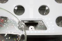 pouring water into the aerogarden