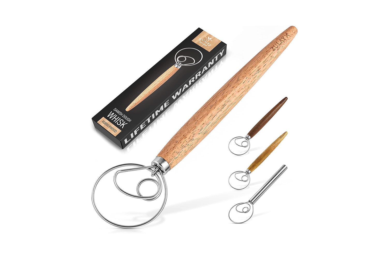 Amazon Zulay Kitchen Danish Dough Whisk Large Hand Mixer