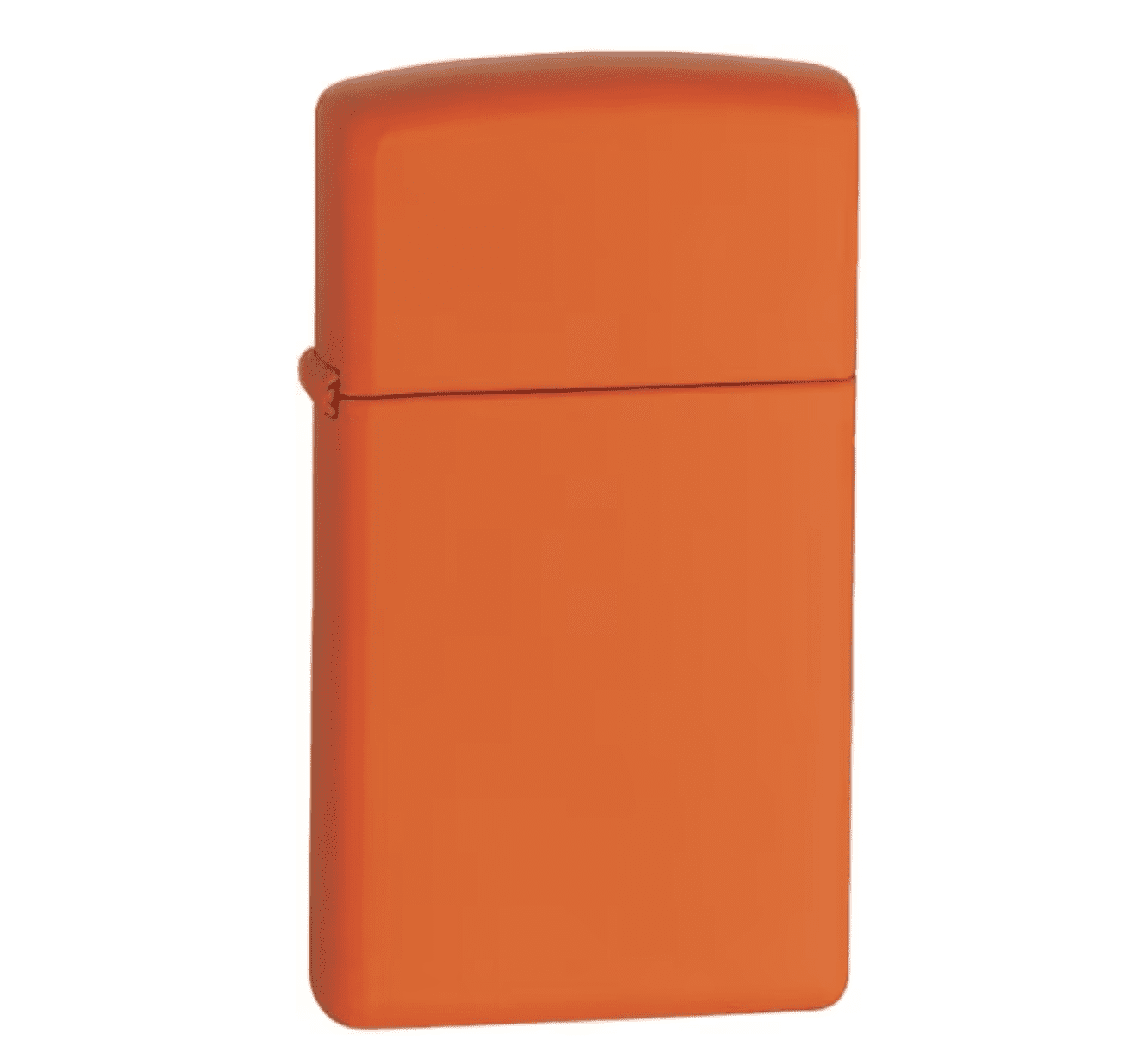 zippo windproof lighter in orange case