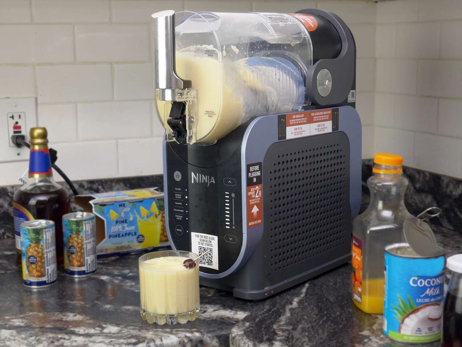 the Ninja Slushi with a painkiller