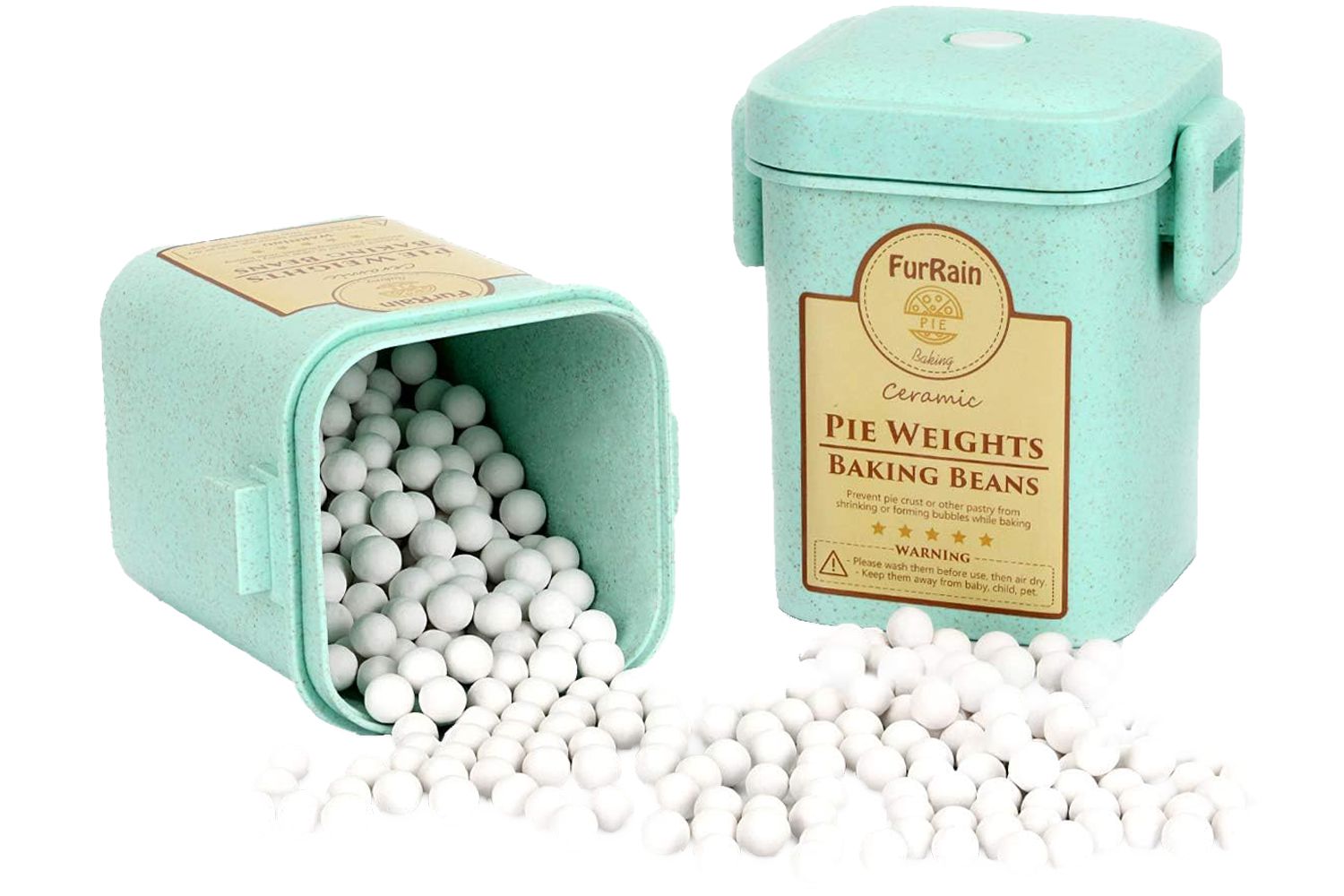 Amazom FurRain Ceramic Pie Weights