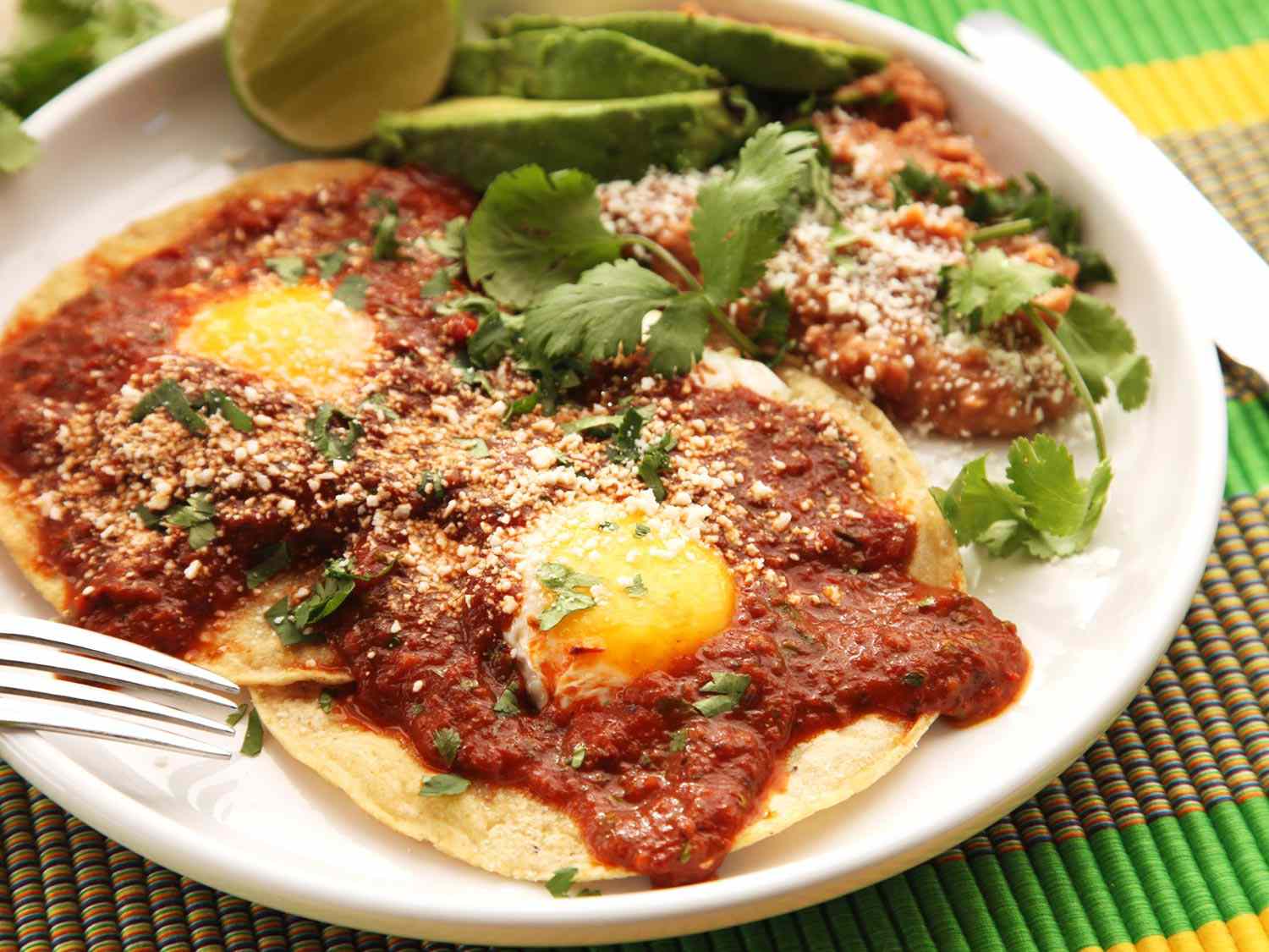  Quick and Easy Huevos Rancheros With Tomato-Chile Salsa