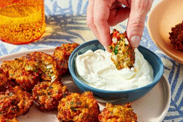 tomato fritters hero