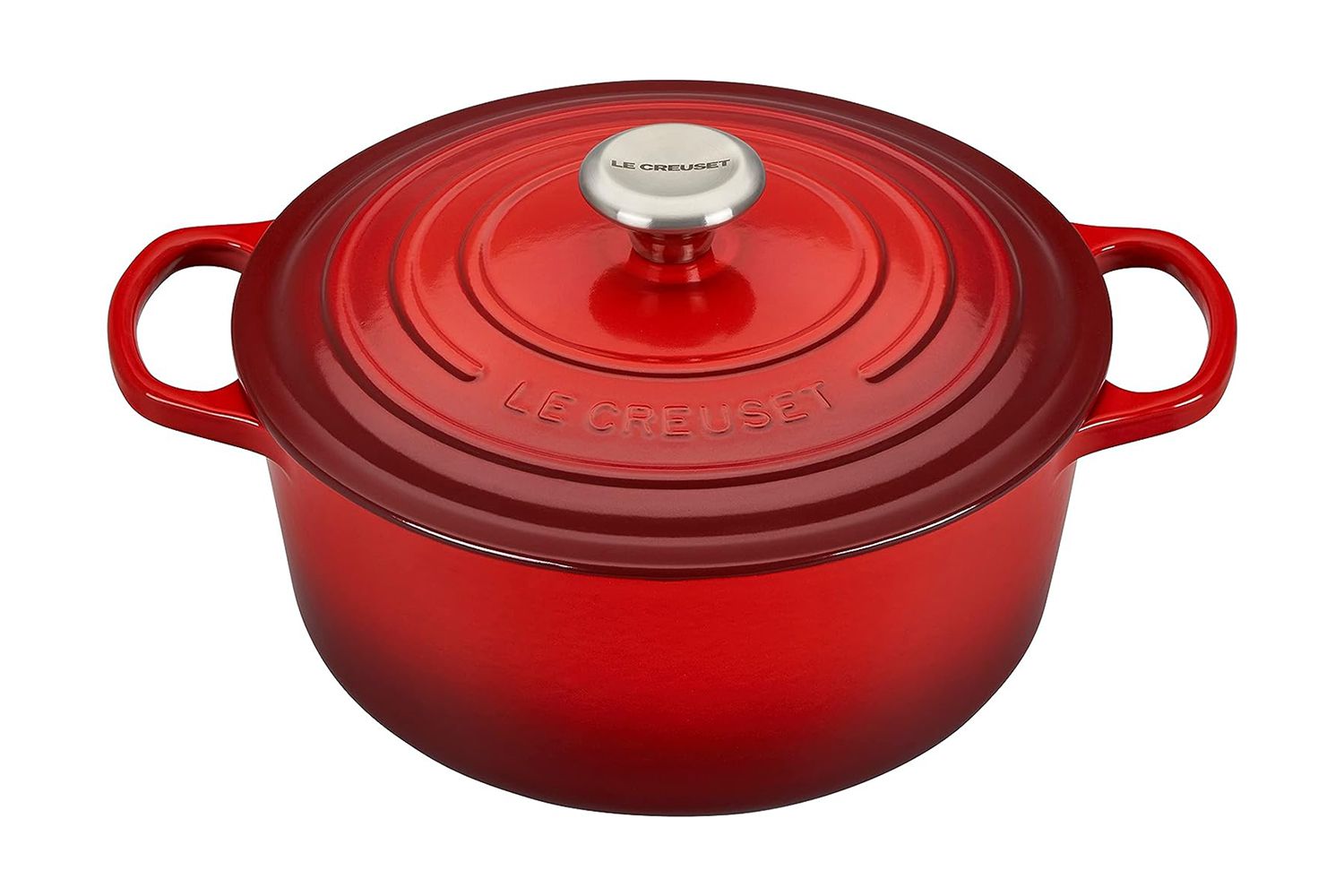 Le Creuset Cast Iron Signature Round Dutch Oven, 5.5 qt