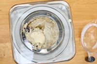 An overhead view of the Cuisinart Pure Indulgence 2 Quart Frozen Yogurt-Sorbet & Ice Cream Maker ICE-30BCP1