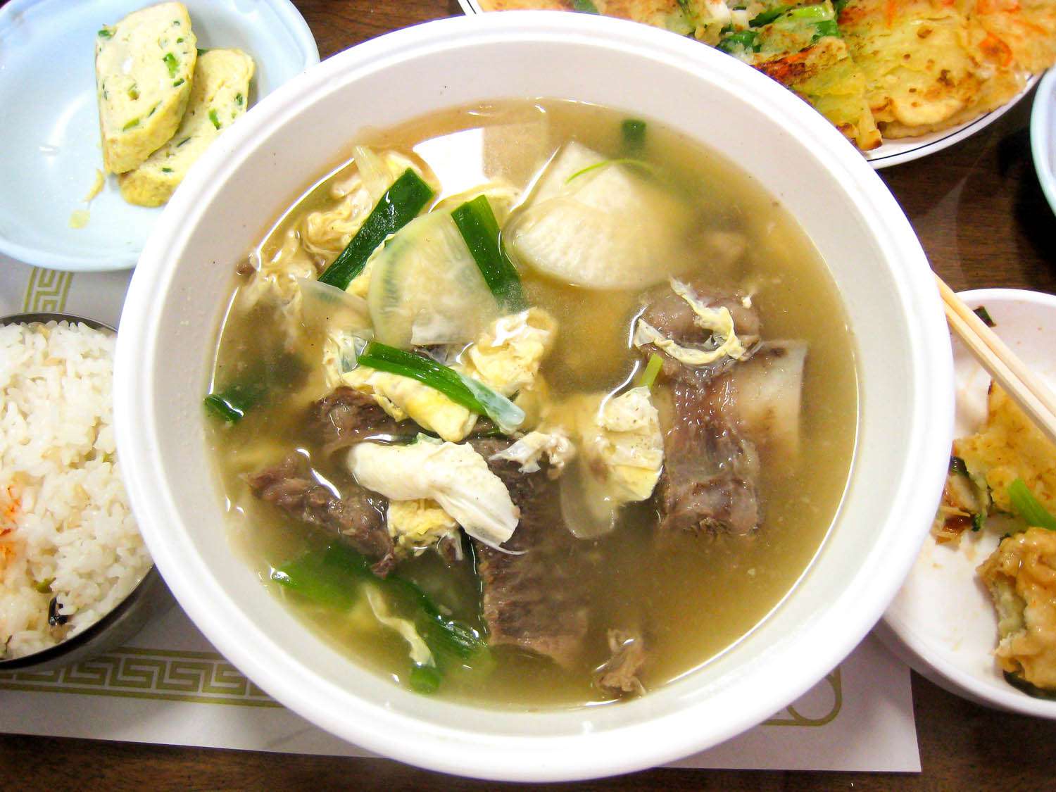 a bowl of galbitang