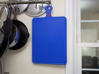 the great jones board hanging on a pan rack