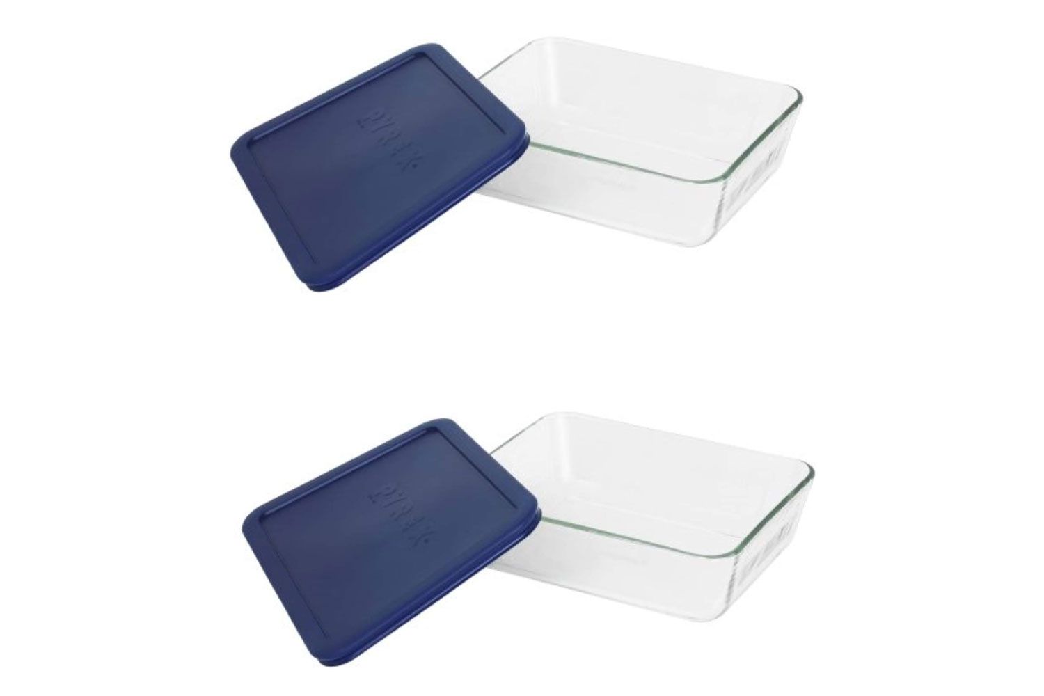 Pyrex Simply Store 6-Cup Rectangular Glass Food Storage Dish