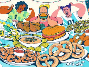 Illustration of a Game Day Fest