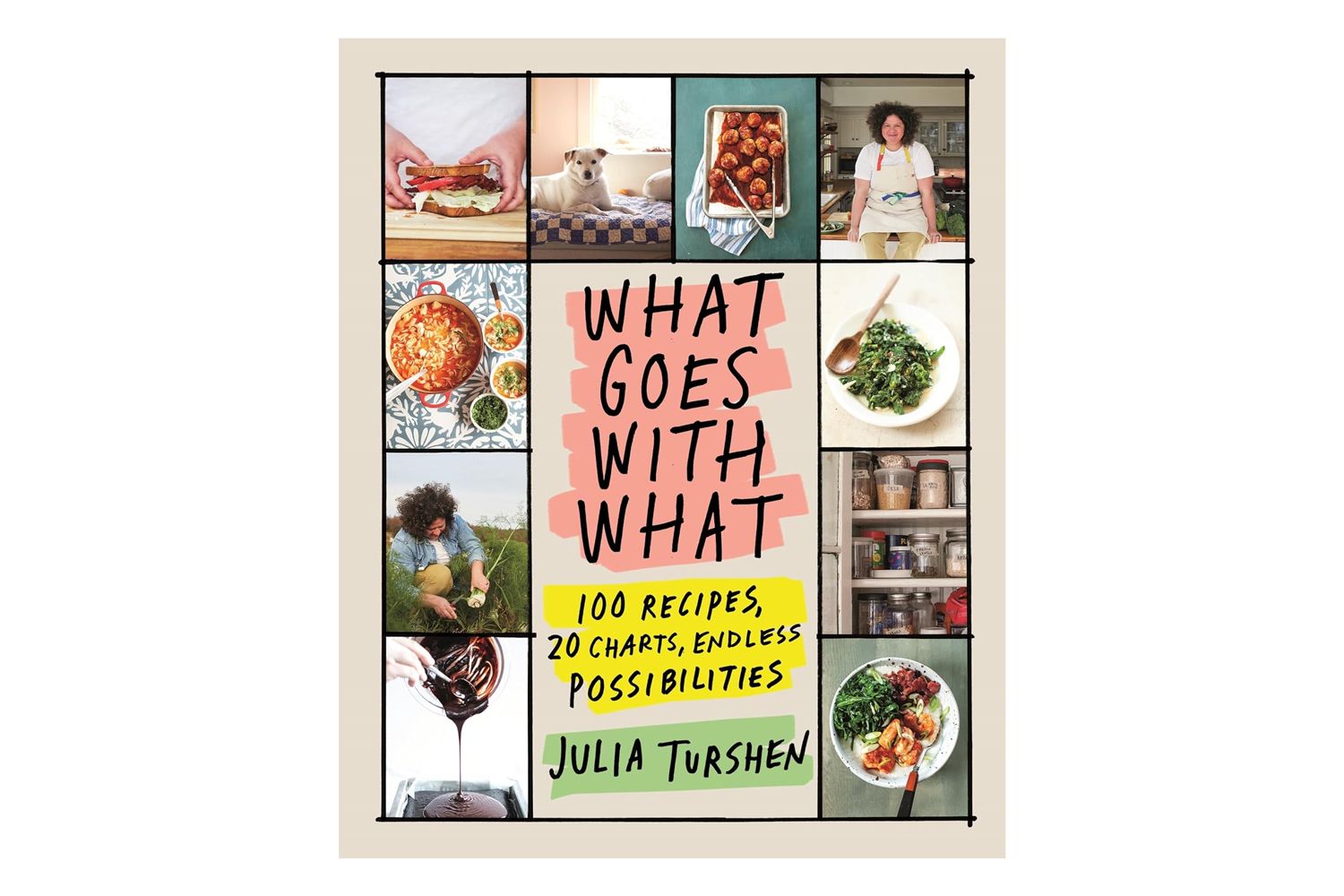 Amazon What Goes with What: 100 Recipes, 20 Charts, Endless Possibilities