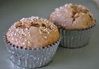 tahini muffins with figs